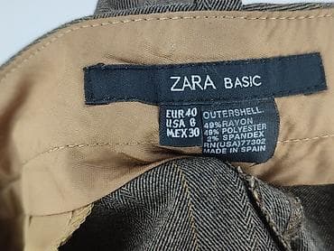 36 eu: Zara, Spodnie materiałowe damskie, rozmiar M — 4
