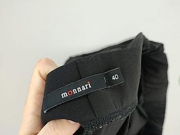 czarne bluzki monnari: Monnari, Spodnie materiałowe damskie, rozmiar M — 4