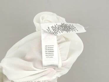 bluzka z baskinką biała: Look, Women's blouse, size S — 6