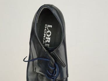 hermes czarne klapki: Półbuty dla mężczyzn, rozmiar 40 — 5