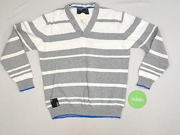 patchworkowe spodnie: Easy, Sweter dla mężczyzn, rozmiar M — 2