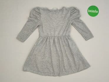 czarne wzorzyste rajstopy: Dress, 5-6 years, 110-116 cm, condition - Very good — 3