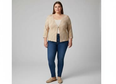 kurtka 4xl: Margo collection, Kardigan damski, rozmiar 8XL — 7