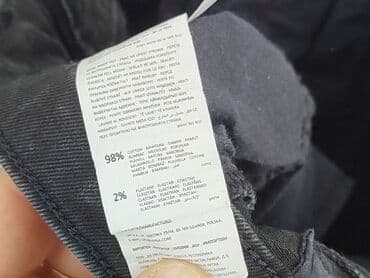 reserved legginsy z wysokim stanem: Jeansy damskie, rozmiar M — 5