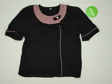 tanie bluzki z krótkim rękawem: Bluzka damska, rozmiar 2XL — 2