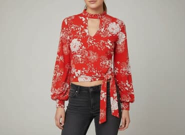 spódnica z bluzka na wesele: Women's blouse, size S — 1