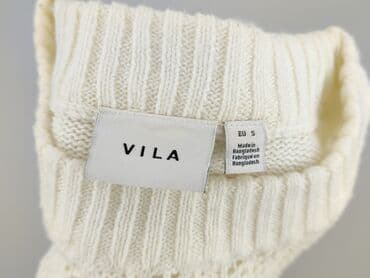 sweter w warkoczowy splot h m: Vila, Sweter damski, rozmiar S — 4