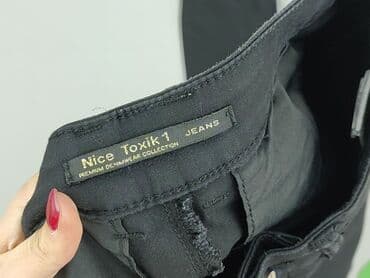 jeansy damskie 7 8 allegro: Nice, Spodnie materiałowe damskie, rozmiar S — 4