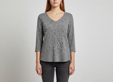 szara bluzka damska: George, Bluzka damska, rozmiar M — 7