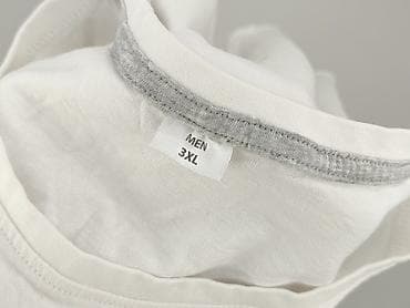 oversize t shirt basic: Koszulka dla mężczyzn, rozmiar 3XL — 4