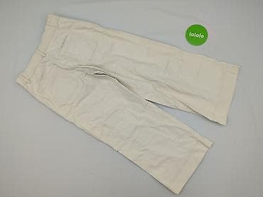 ragged jeans: H&M, Spodnie materiałowe damskie, rozmiar L — 3