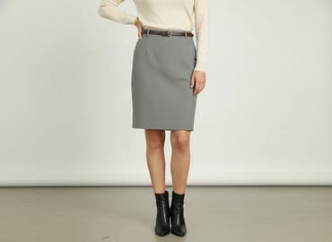 plisowane spódnice szara: Spódnica damska, rozmiar L — 6