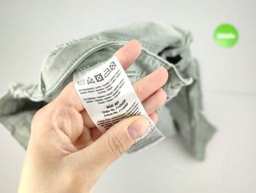woskowane legginsy z wysokim stanem zara: Spodnie damskie, rozmiar S — 4