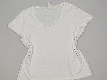 hm bluzki z dekoltem: H&M, T-shirt damski, rozmiar L — 1