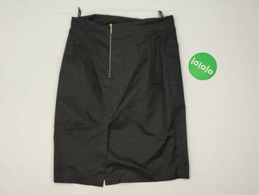 czarne prosta spódnice midi: Spódnica damska, rozmiar L — 3