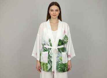 ubrania w stylu japońskim: Kimono, Szlafrok, rozmiar S — 1