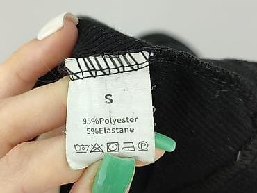 czarne bluzki basic: Bluzka damska, rozmiar S — 4