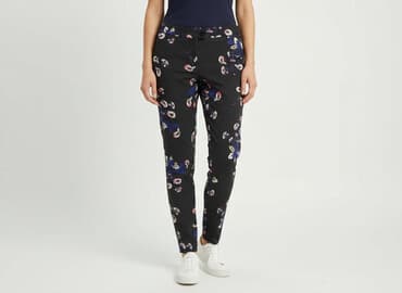 next legginsy damskie: Spodnie materiałowe damskie, rozmiar L — 8