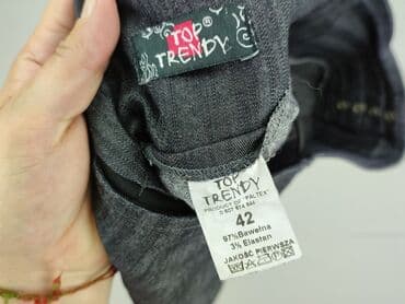 plisowane spódnice szara: TOP Trends, Spódnica damska, rozmiar XL — 4