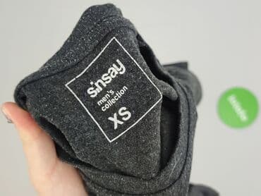 czerwona koszula sinsay: Sinsay, Футболка для чоловіків, розмір XS — 4