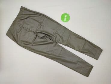 buty sniegowce h m: H&M, Legginsy Ze skóry ekologicznej damskie, rozmiar L — 4