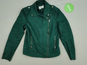Women's Clothing: Reserved, Women`s leather jacket, size M (EU 38) — 2