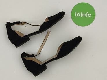 białe koturny sandały ccc: Balerinki damskie, rozmiar 37 — 5