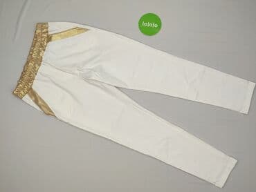 klapki miu miu z futerkiem: Spodnie materiałowe damskie, S — 2