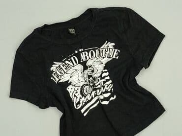 cropp bluzki z krótkim rękawem: Shein, Top damski, rozmiar XS — 1