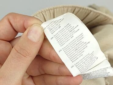 joggery lniane damskie: Terranova, Spodnie materiałowe damskie, rozmiar S — 5