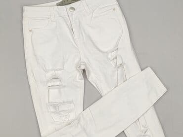 białe damskie jeansy: Denim Co, Jeansy damskie, rozmiar S — 1