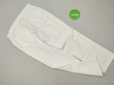 dżinsy damskie ocieplane: Spodnie materiałowe damskie, rozmiar XL — 3