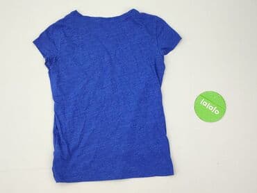 t shirty kobalt: Sinsay, T-shirt damski, rozmiar S — 3