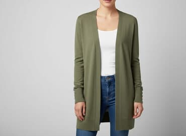 wegańskie buty zimowe: Everme, Kardigan damski, rozmiar M — 7