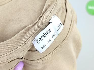 bluzki trapezowe: Bershka, T-shirt damski, rozmiar L — 4