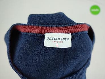 pull and bear shirts: Us Polo Assn, Sweter dla mężczyzn, rozmiar L — 4