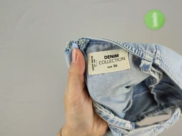 sukienki dla niskich i grubych: Denim Collection, Women`s overall, size S (EU 36) — 4