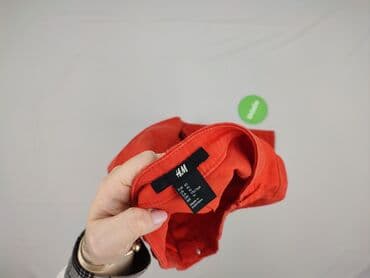 czerwona obcisła sukienka h m: H&M, Spodnie materiałowe damskie, rozmiar M — 4