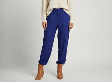 spodnie piżamowe pepco: Spodnie materiałowe damskie, rozmiar M — 7