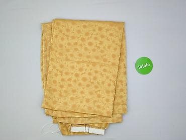 parasol ogrodowy: Żółte zasłony w słoneczniki – komplet - Kolor: ciepły żółty — 3