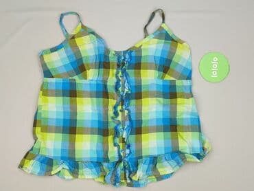 bluzka z marszczeniem na dekolcie: Papaya, Top damski, rozmiar XL — 2