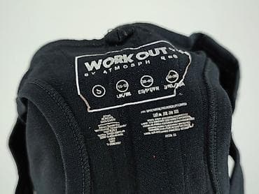 czarne dresy: Tu workout active wear, Top damski, rozmiar S — 5