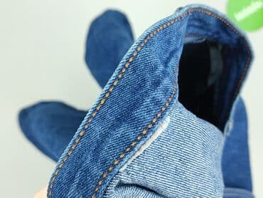 spódniczka dżinsowe z wysokim stanem: Denim, Spódnica damska, rozmiar S — 4