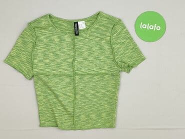 bluzki dla 70 latki: H&M, T-shirt damski, rozmiar XS — 2