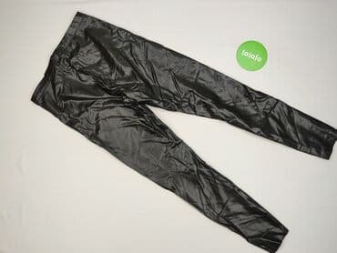 krótkie legginsy hm: H&M, Leggings Eco-leather for women, size S — 4