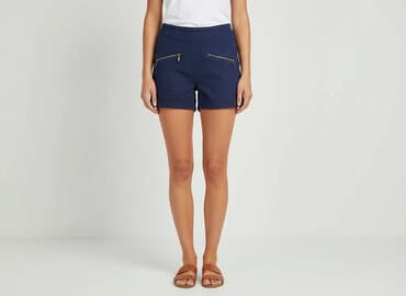 krótkie spodenki z kieszonka z tylu: Esmara, Szorty damskie, rozmiar L — 7