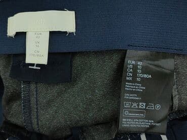 marynarka damska w paski: H&M, Spodnie materiałowe damskie, rozmiar L — 6