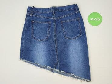 jeansowe spódnice asymetryczne: Spódnica damska, rozmiar L — 4