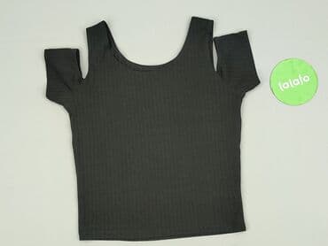 czarne obcisła bluzki: Top damski, S — 3