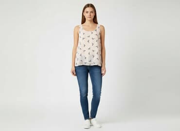 sweter piórkowy na drutach: Atmosphere, Bluzka damska, rozmiar L — 6